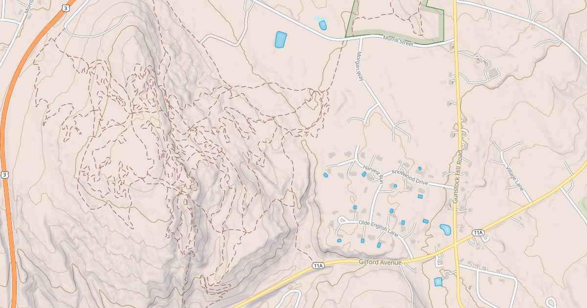Map preview of USGS National Digital Trails 7cdca714-361f-471b-896d-b23bb777e8ce