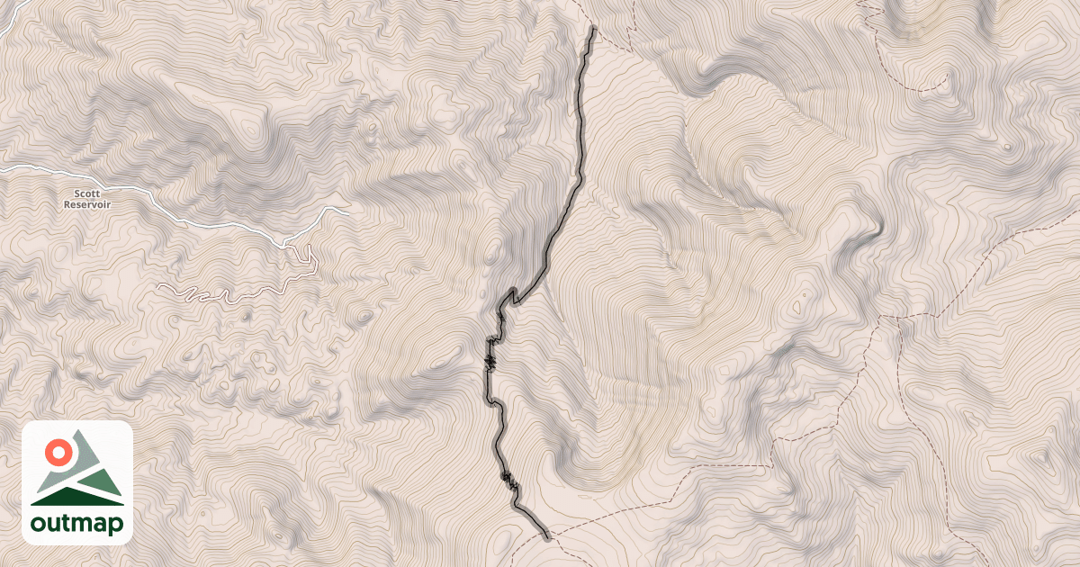 Map of 302 McClellan Creek Trail