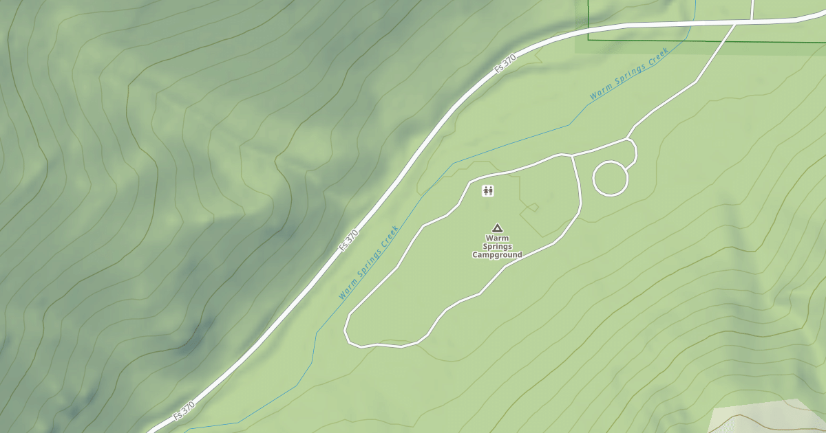Map preview of (FDR) WARM SPRINGS-LAIRD
