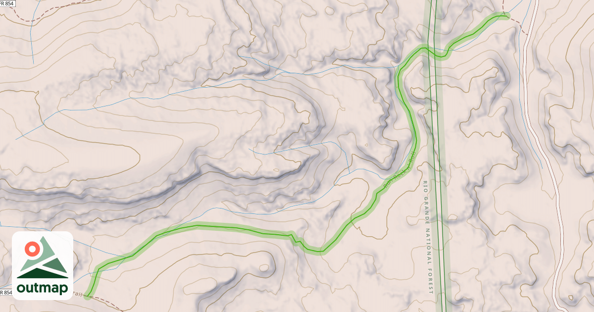 Map of Run Rock n' Roll