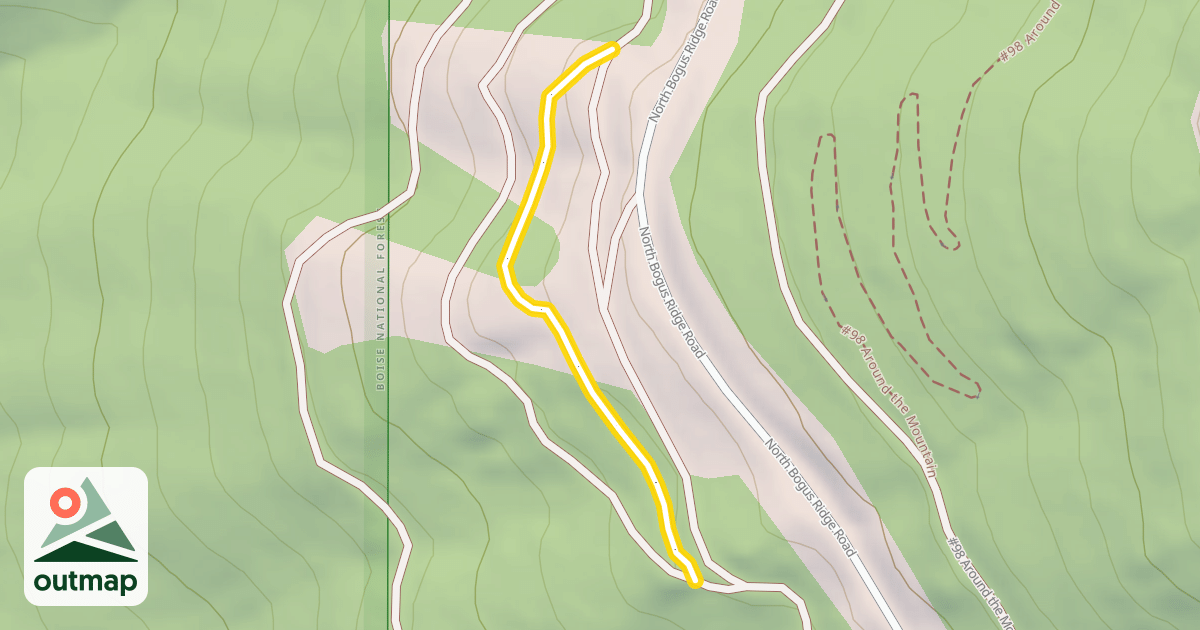 Map of Upper Weasel