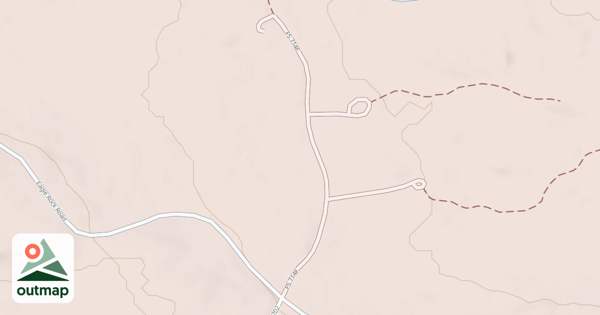 Map of EAGLE ROCK RD SPUR F
