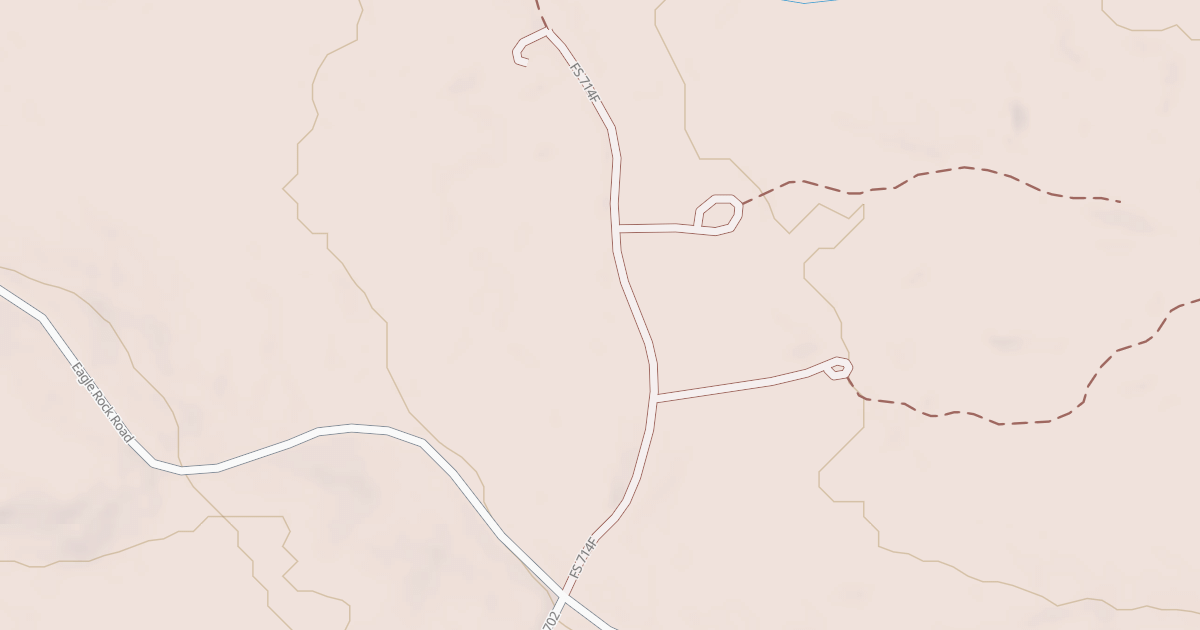 Map preview of EAGLE ROCK RD SPUR F