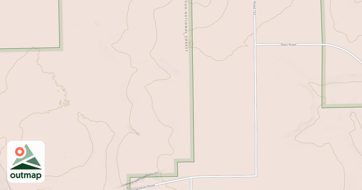 Map of BEAVER POND
