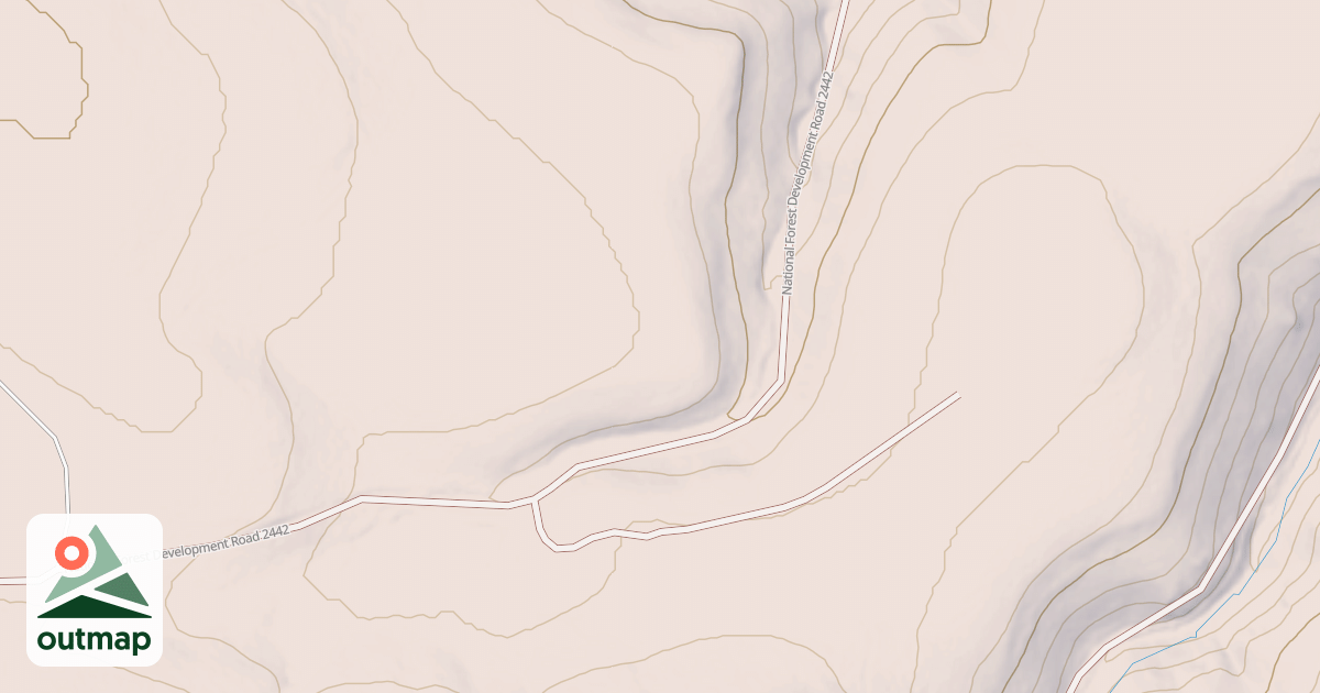 Map of USFS National Forest System Roads {53BBFDA8-56AD-44CE-A14C-68B6CF7DEA78}