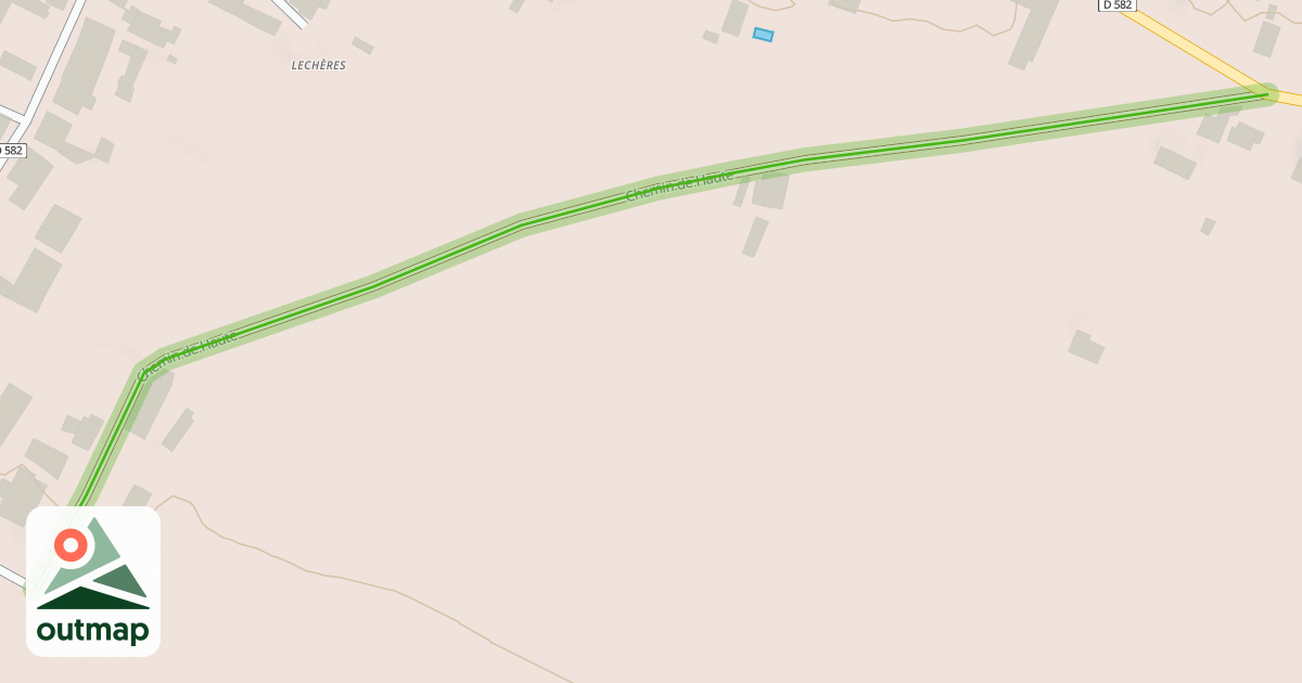 Map of Chemin de Haute