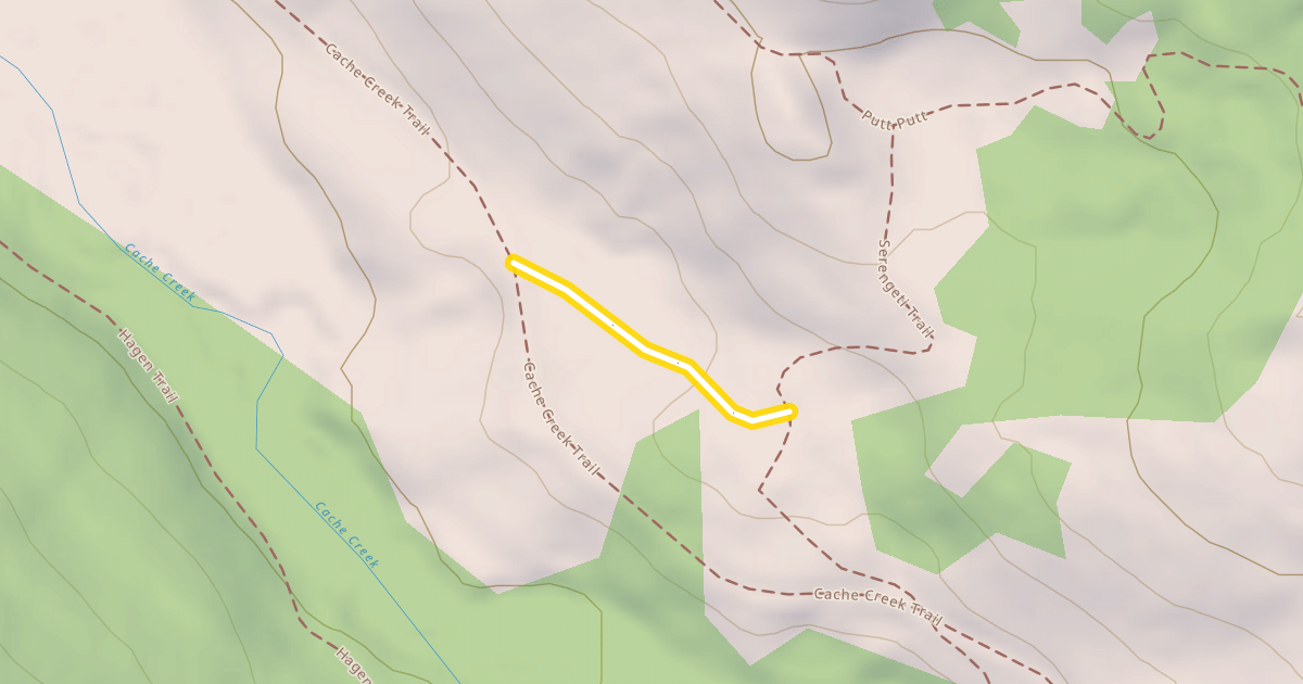 Map preview of Serengeti Connector