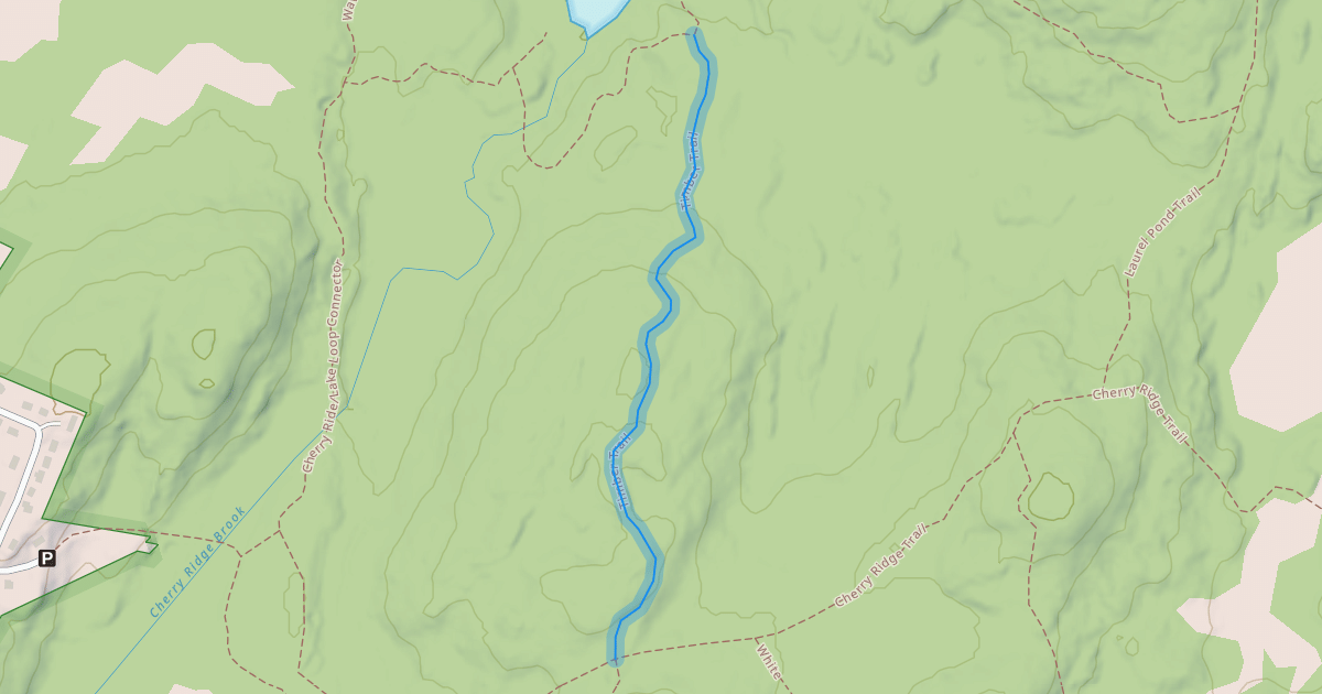 Map preview of Timber Trail