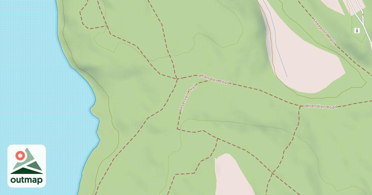 Map of Reservoir Trail