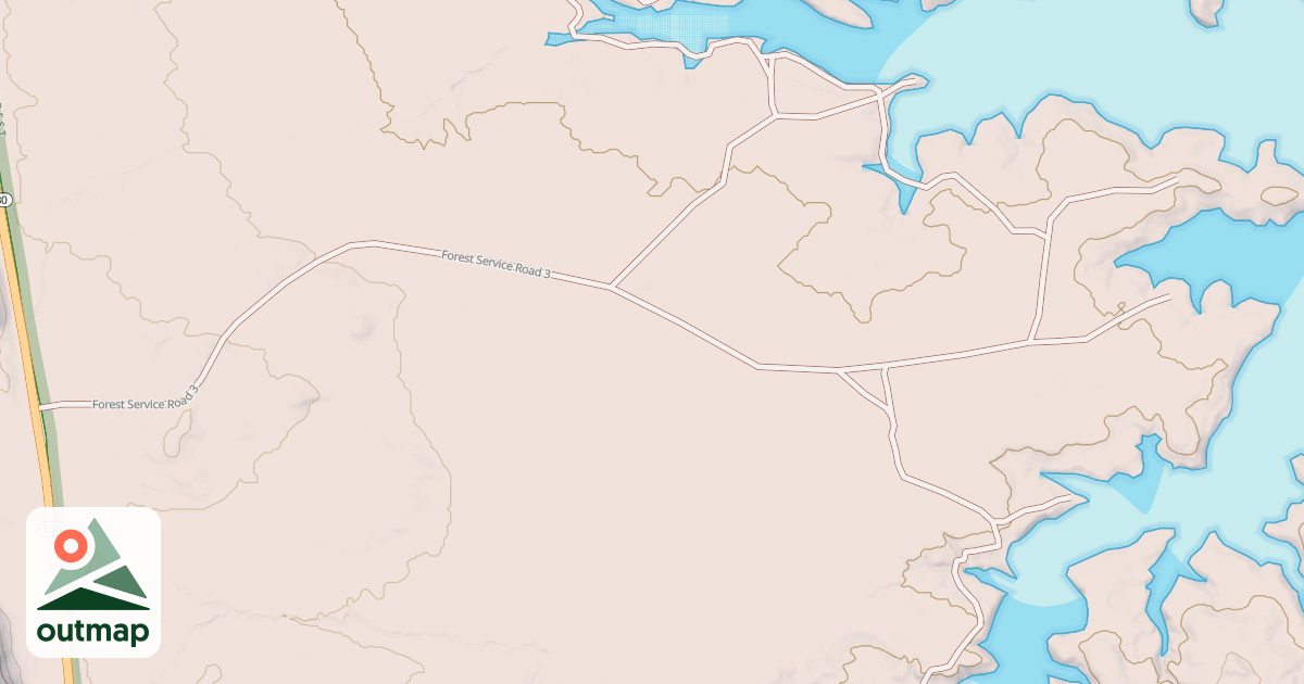 Map of HAYSTACK BUTTE RD
