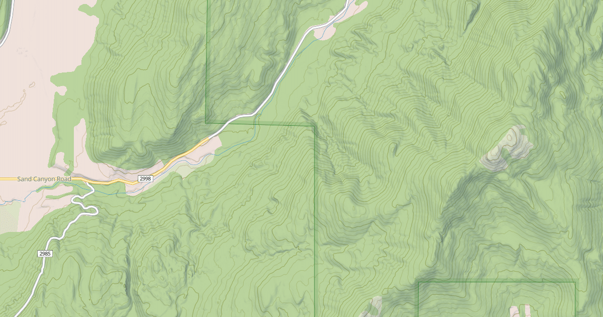 Map preview of MITCHELL MTN