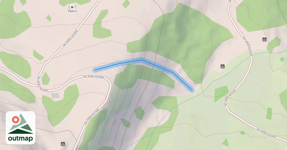 Map of Upper Sluice