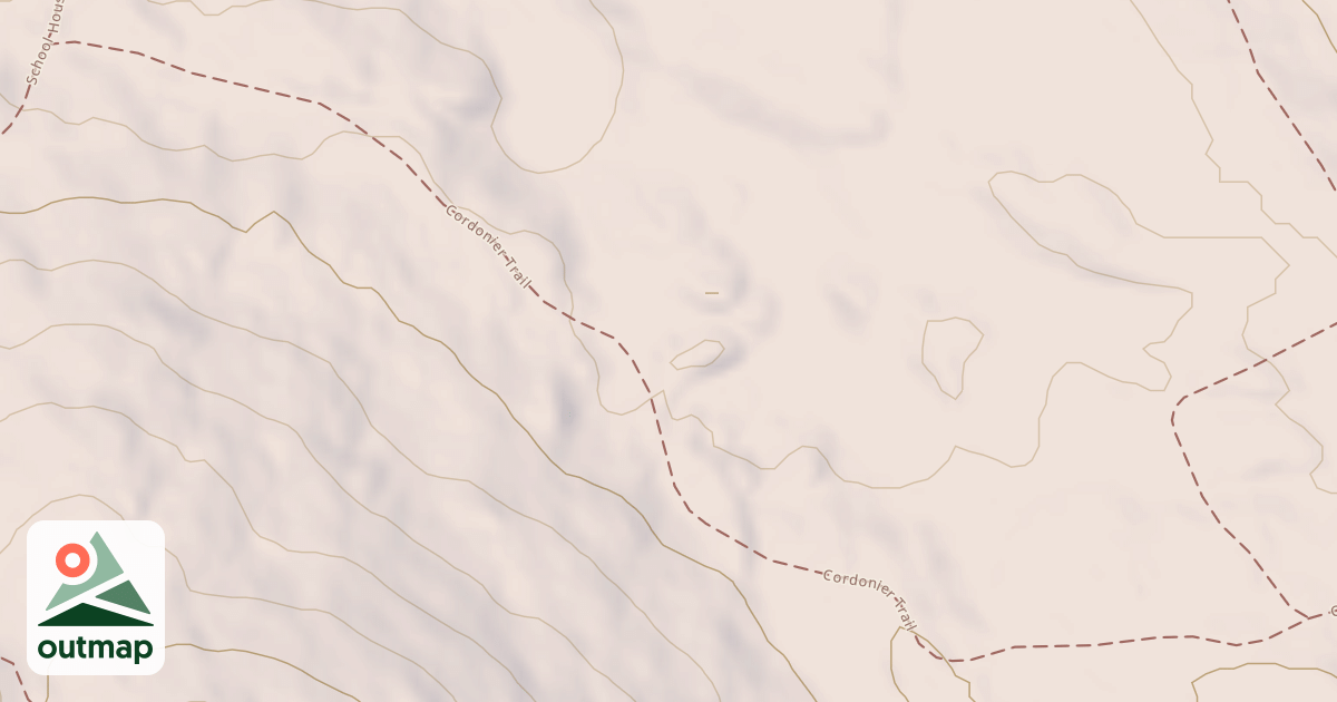 Map of Cordonier Trail