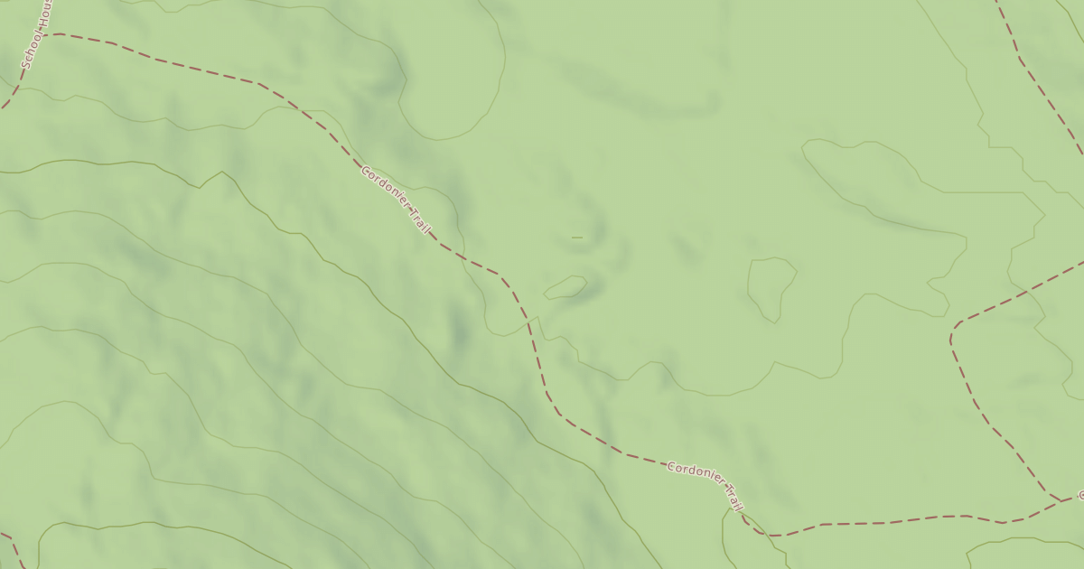 Map preview of Cordonier Trail