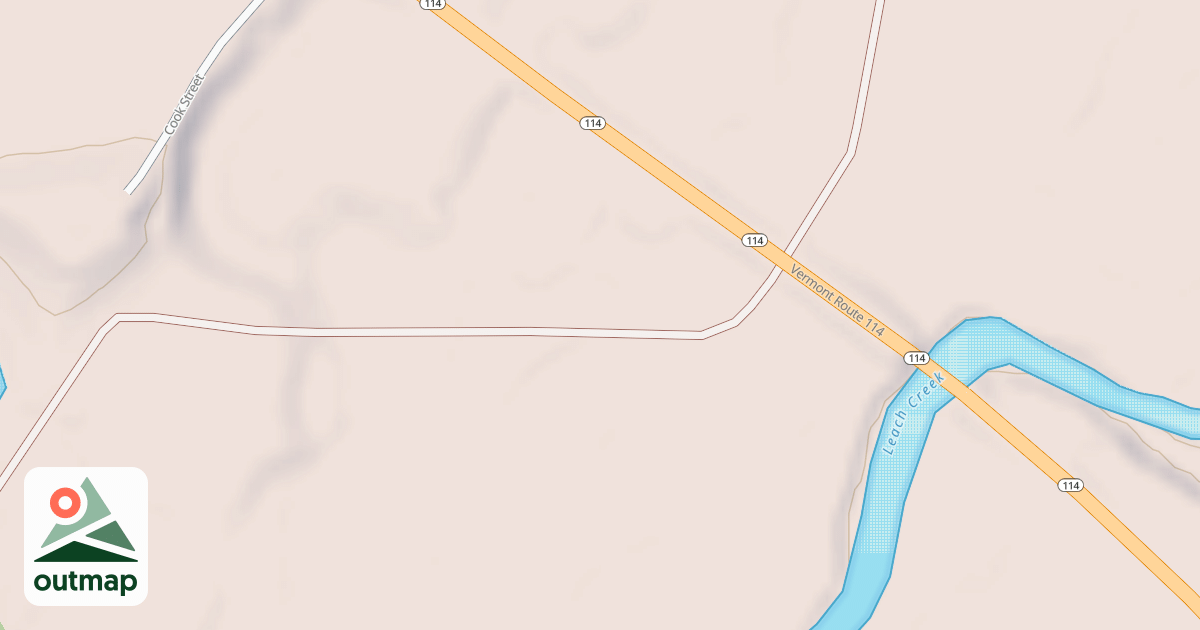 Map of 105