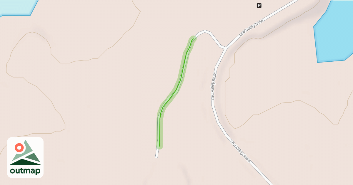Map of Shawnee Bend Bluff Trail