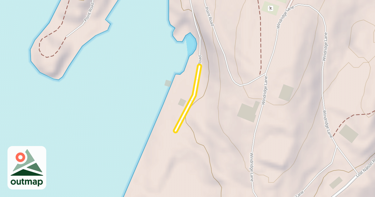 Map of Cabin Road