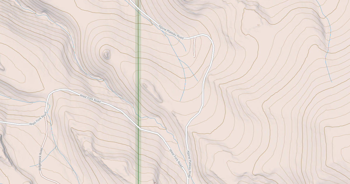 Map preview of BLM National GTLF Public Motorized Roads 05750133-0bab-4838-af83-db624bc8fd94
