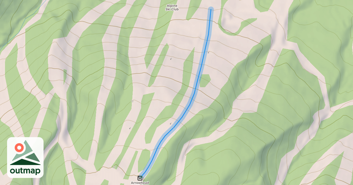 Map of Alpine