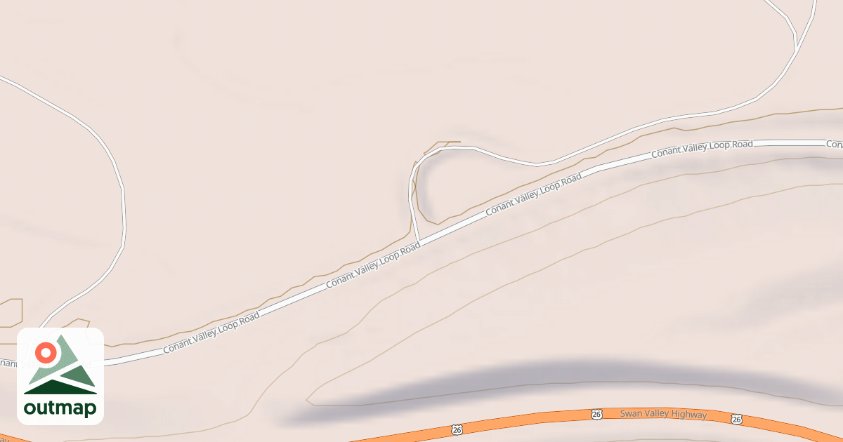 Map of SNAKE RIVER ADMN SITE