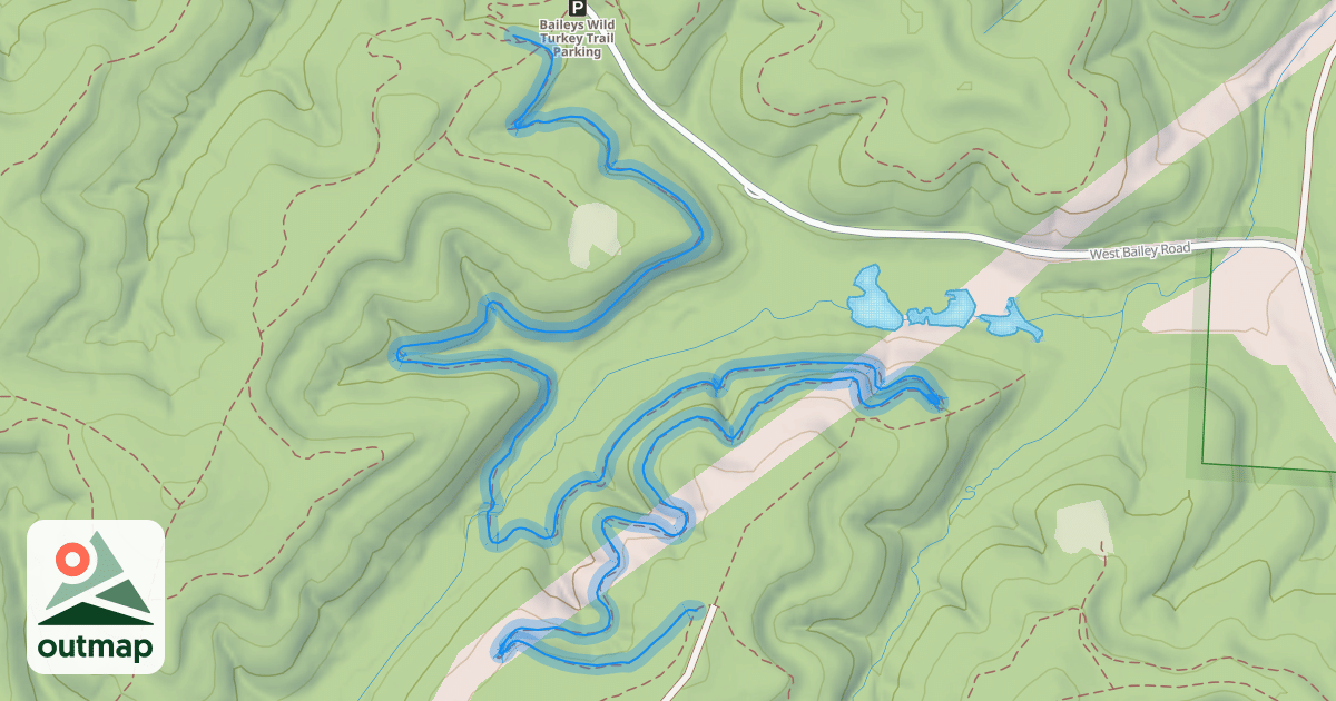 Map of Lost Marbles Trail