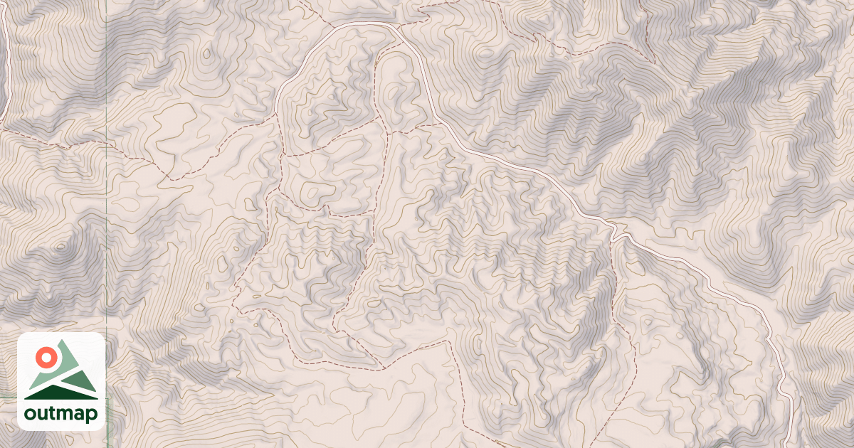Map of Elk Meadows Loop