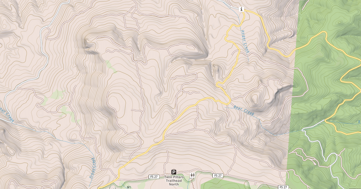 Map preview of USFS Motor Vehicle Use Map Roads {602FDF6E-185E-4999-AEDD-C4C6BC5A2F49}
