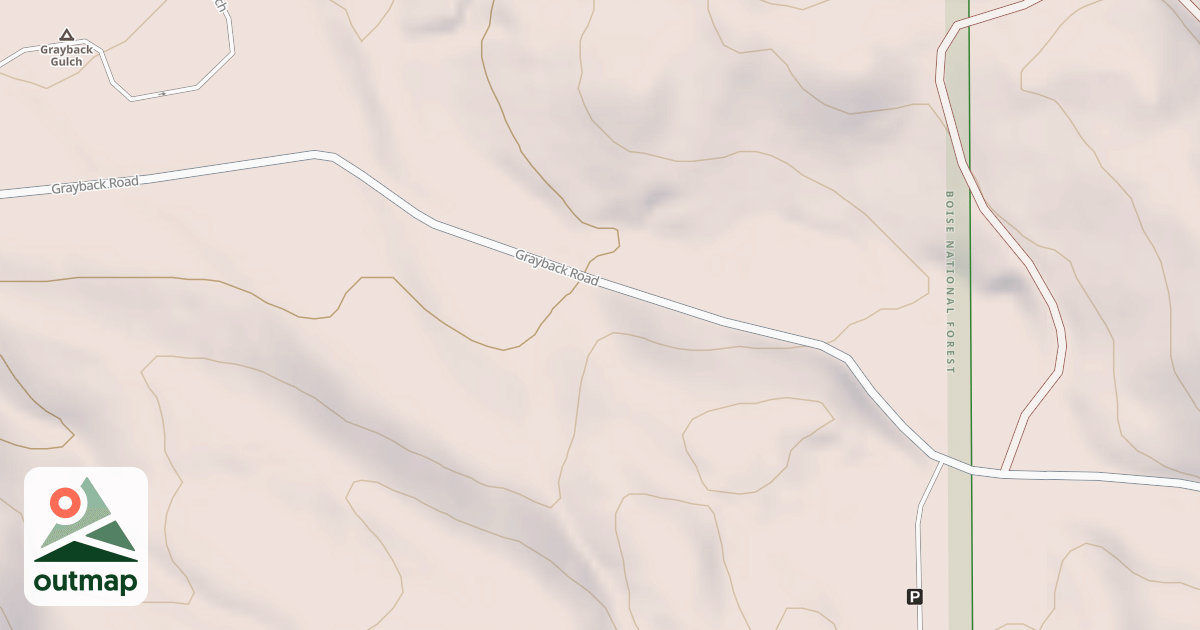 Map of GRAYBACK GULCH