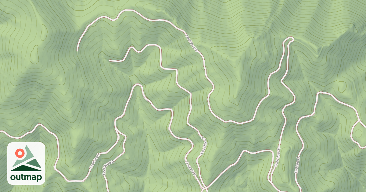 Map of COOK E