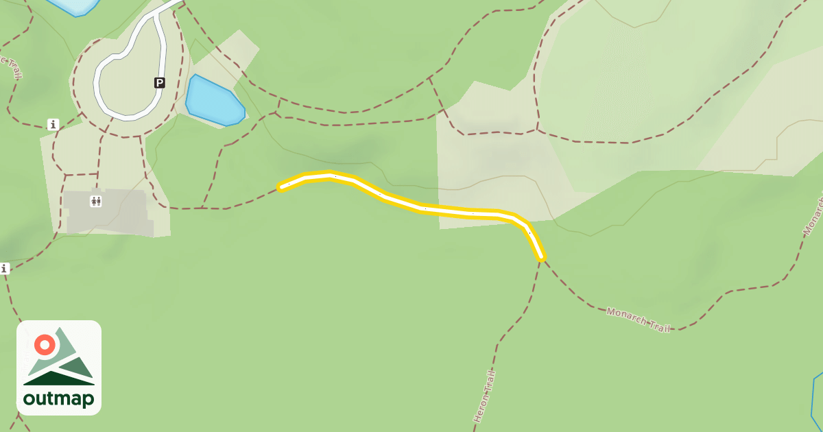 Map of Monarch Trail