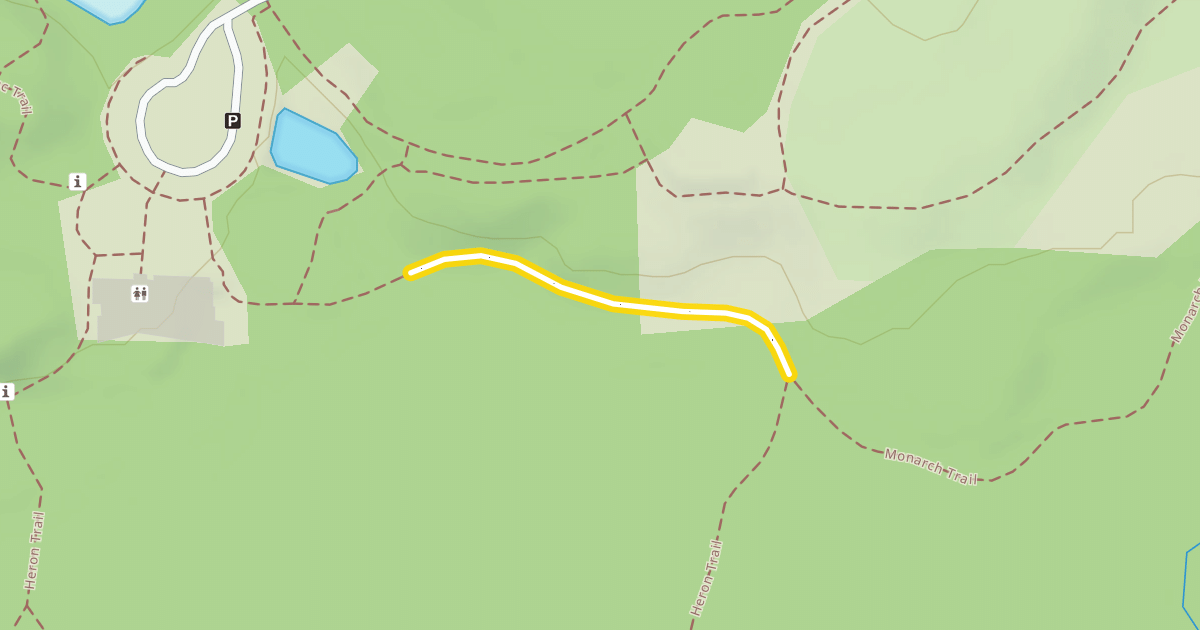 Map preview of Monarch Trail