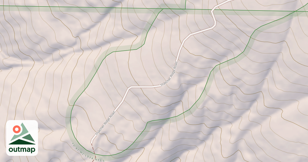 Map of THATCHER RIDGE
