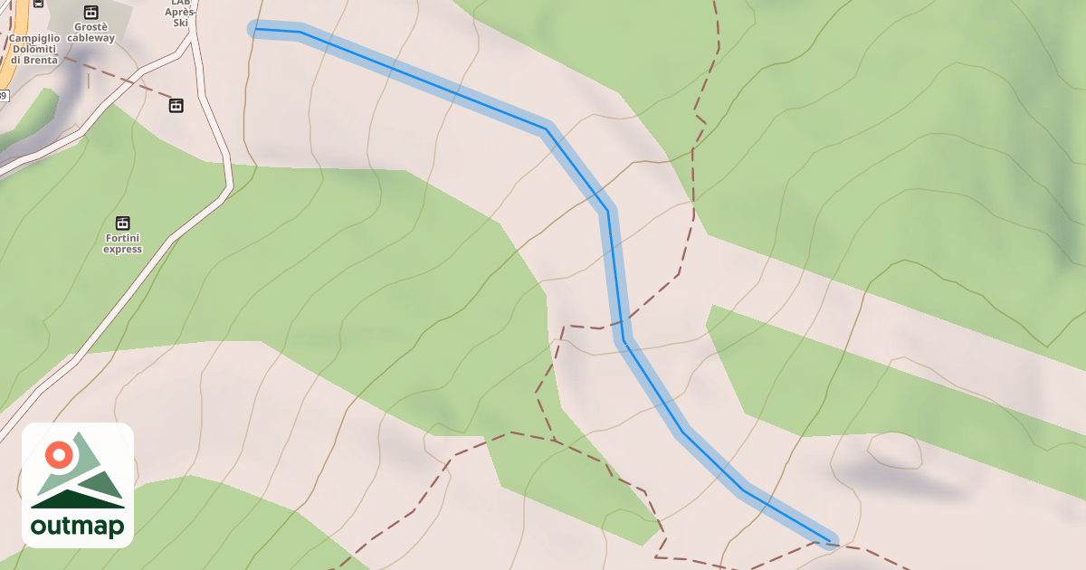 Map of (77) Fortini