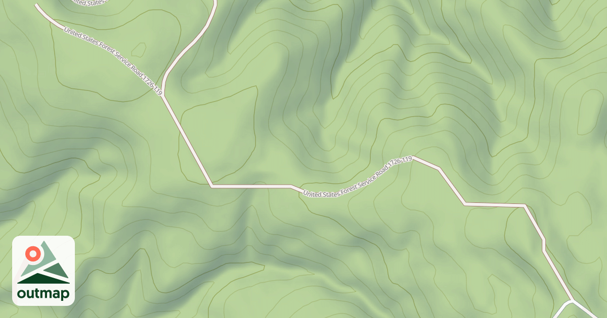 Map of ROCK RIDGE