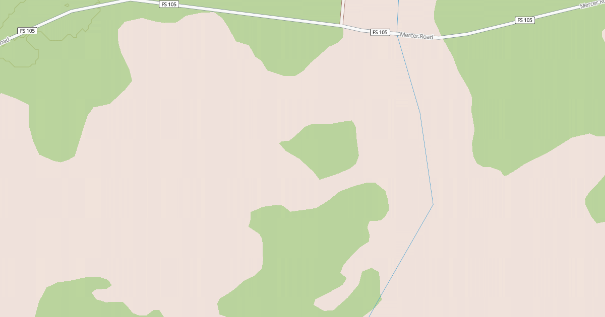 Map preview of USFS National Forest System Roads {330717F1-36CC-4384-9BE2-24E410236373}