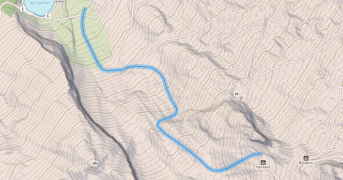 Map preview of Lachat