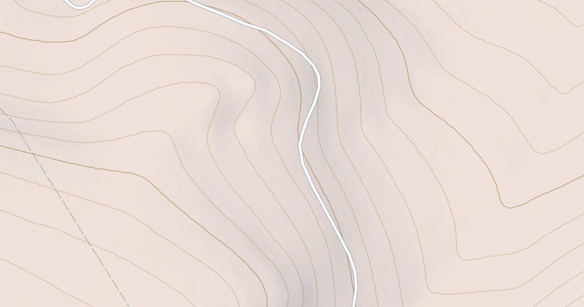 Map preview of Little Camas Creek