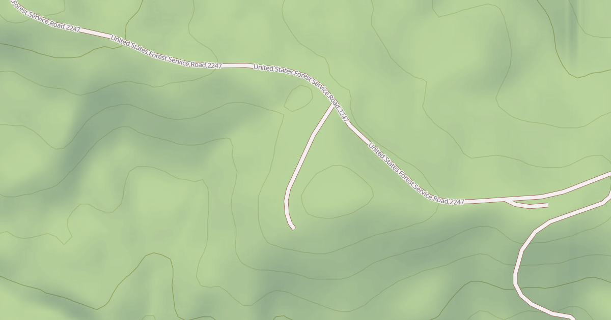 Map preview of USFS National Forest System Roads {8879BCD5-8BB2-4A08-9968-CFA53213B74D}