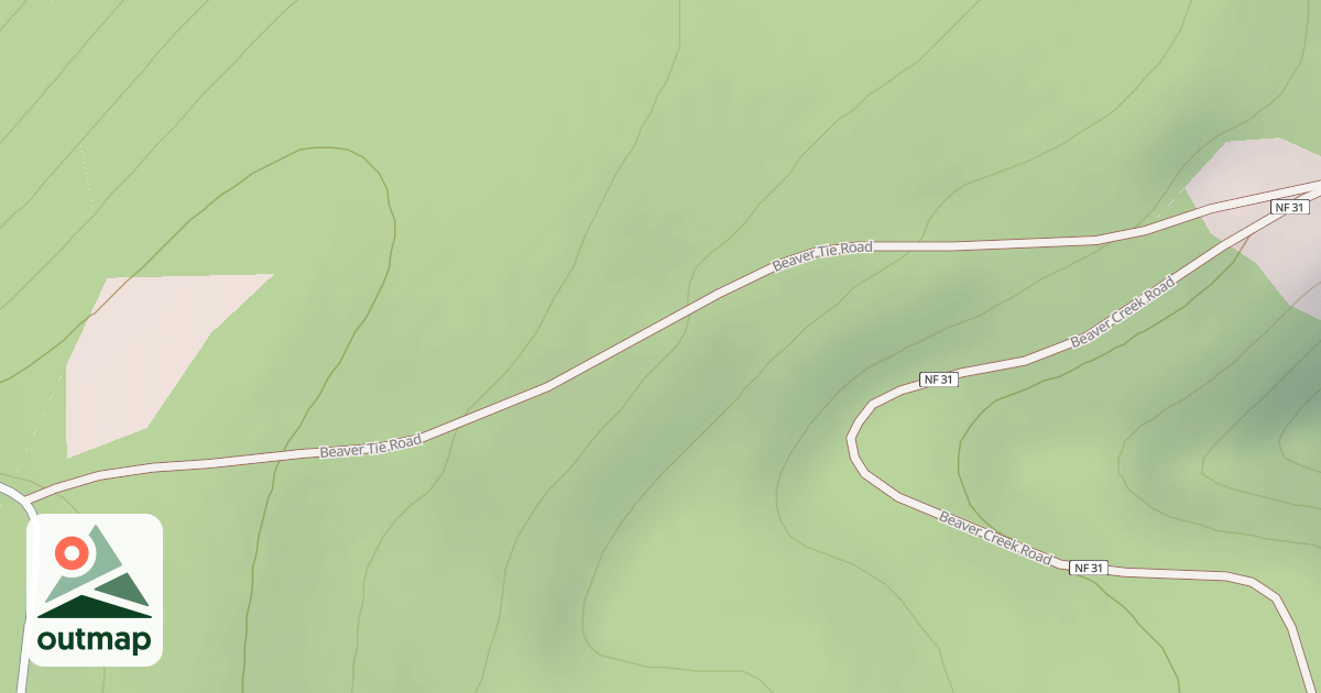 Map of BEAVER TIE