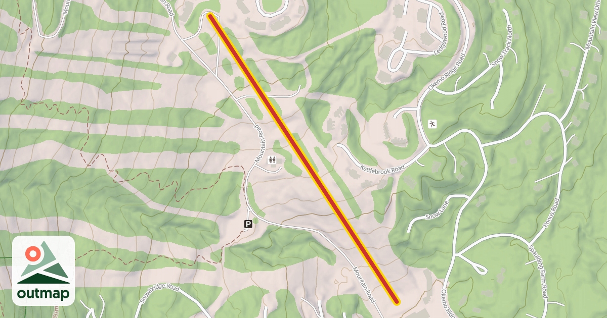 Map of South Ridge Quad B