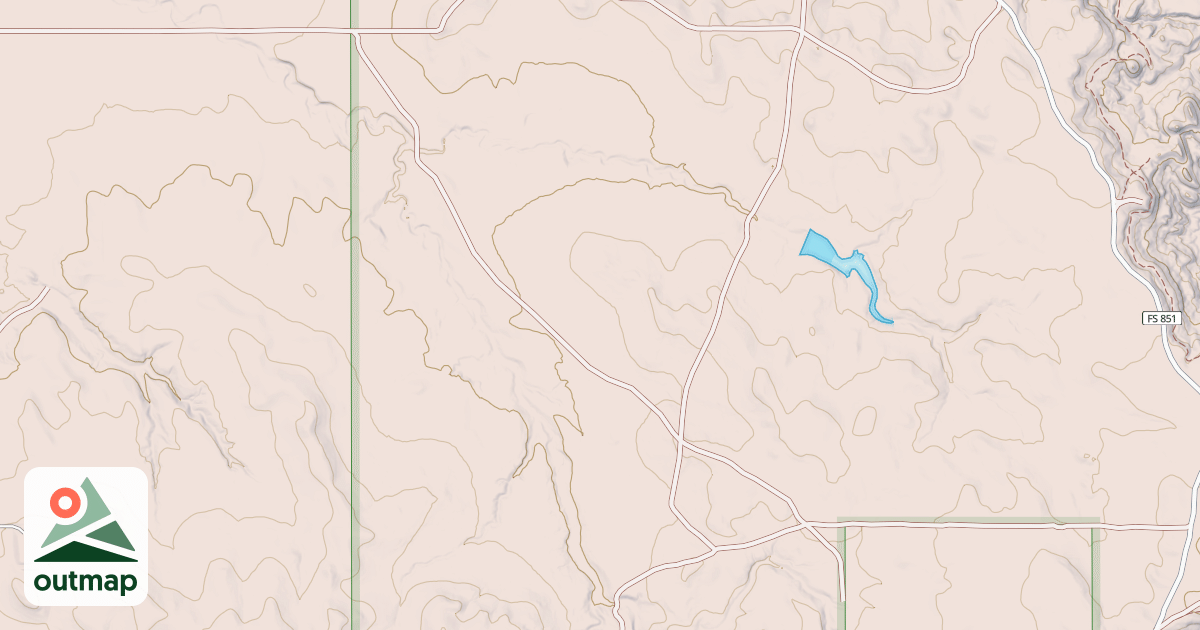 Map of (FDR) 851-B