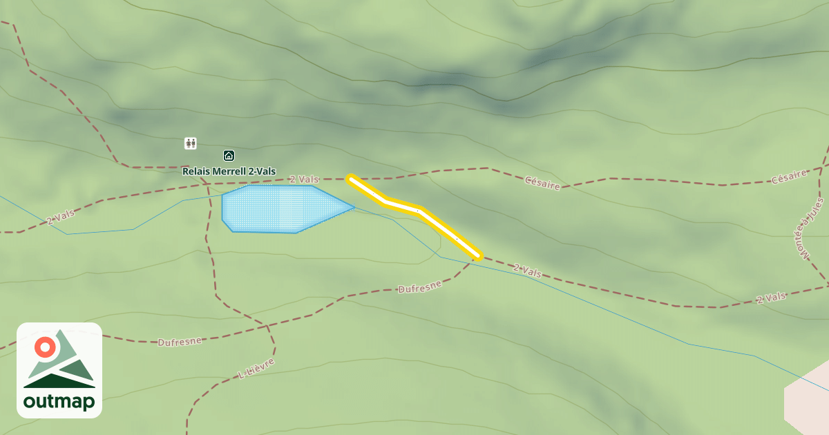 Map of 2 Vals