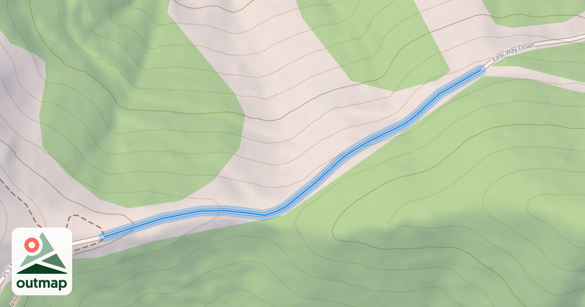 Map of Upper Nugget