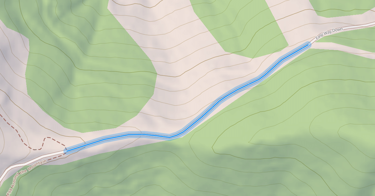 Map preview of Upper Nugget