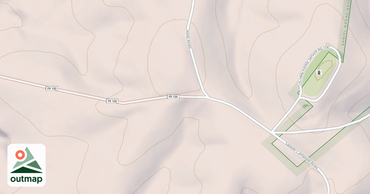 Map of LAUREL