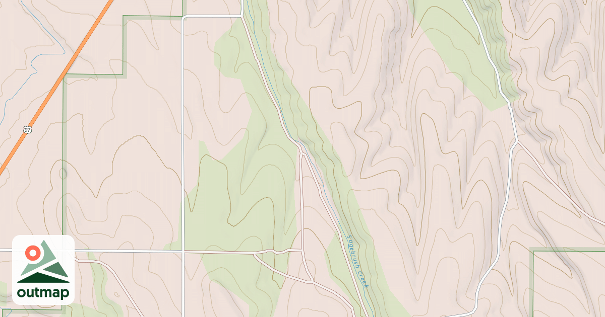 Map of USFS Motor Vehicle Use Map Roads {66AA3657-9084-4376-B7D3-0994043FB796}