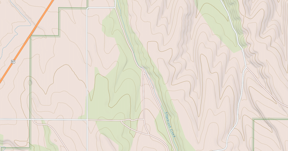 Map preview of USFS Motor Vehicle Use Map Roads {66AA3657-9084-4376-B7D3-0994043FB796}
