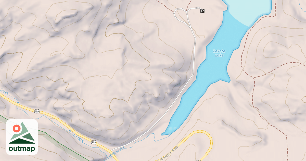 Map of LAKOTA PG