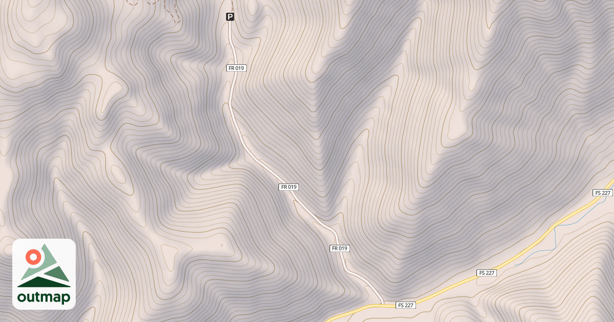 Map of BARR GULCH