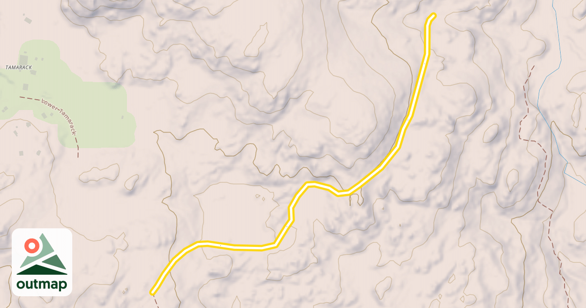 Map of 21. Jack's Trail